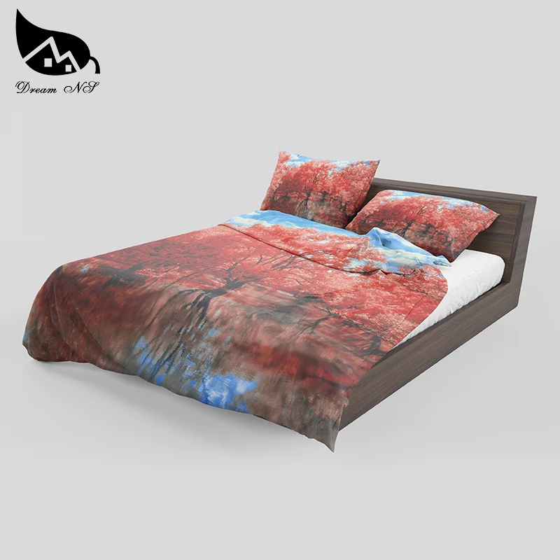 Dream NS Landscape Warm Bedding Set Bedroom Children Room Cover Sheet Pillow For Simple | Дом и сад