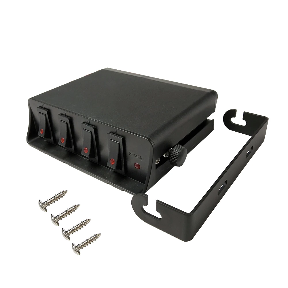 80 Amp коробка включения/выключения контроллера 20A Клавишные переключатели 12 В SPST 6