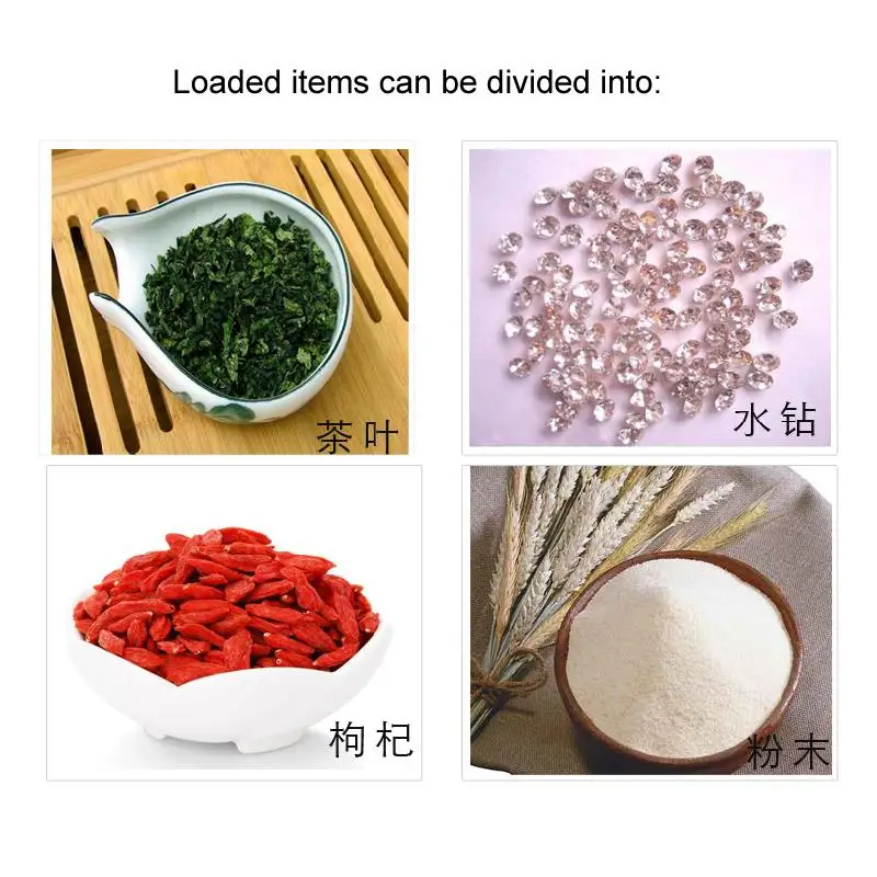 1 шт. упаковочная машина для чая автоматическое измерение частиц весовая