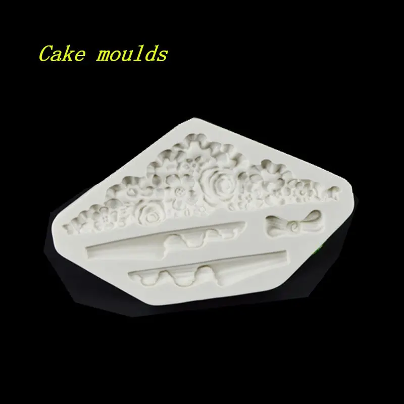 

Рельефная силиконовая форма в европейском стиле, «сделай сам», инструмент для украшения тортов, форма для помадки, форма для цветов, форма д...