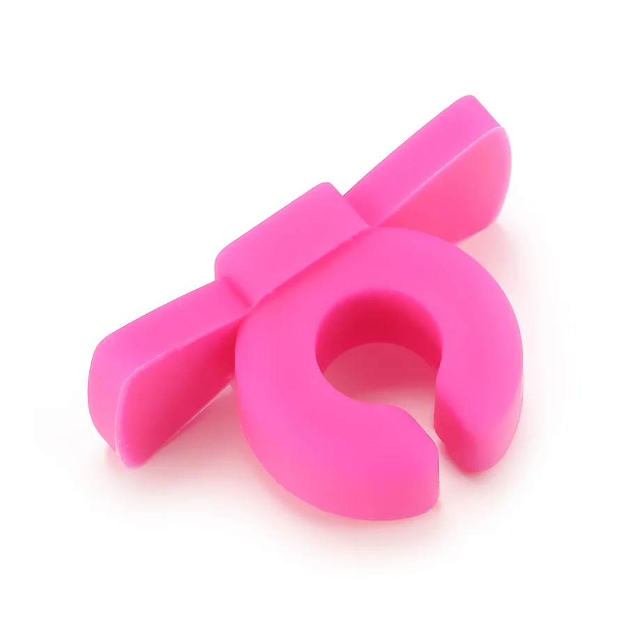 6 шт. силиконовые маркеры для Винных Бокалов с галстуком бабочкой|Украшения