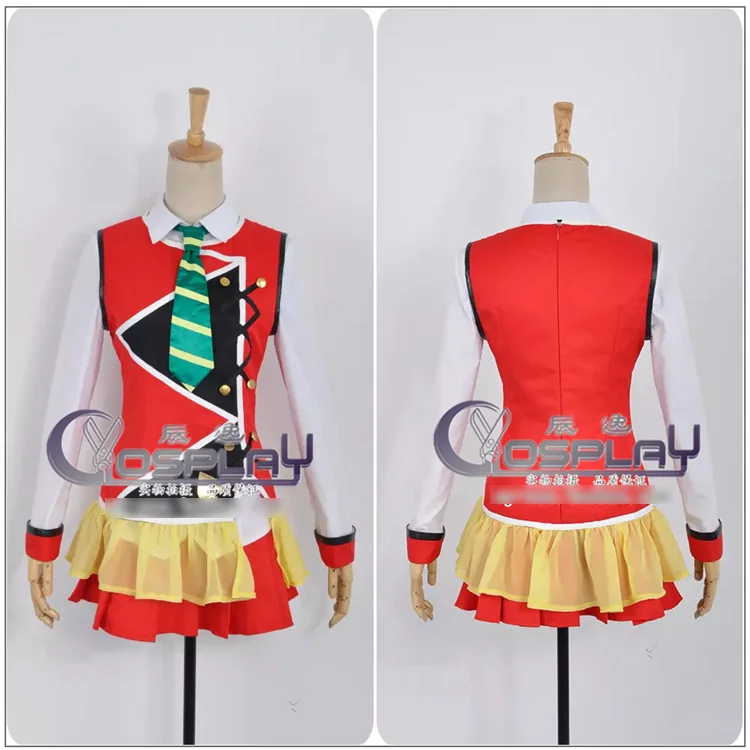 

Anime LOVE LIVE 2 Tojo Nozomi Action Figure SUNNY DAY SONG Uniform Dress Cosplay Costume Halloween Suit For Women Outfit New