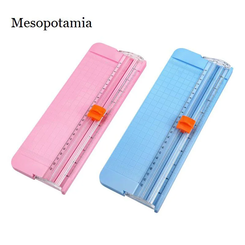 Сделай сам скрапбукинг машина для резки бумаги розовый резак мини-нож домашняя |