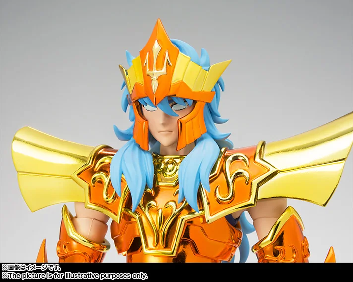 Подлинная Bandai Tamashii нация Святой одежды Миф EX Святой Сейя морской император Посейдон-императорский трон набор-фигурка