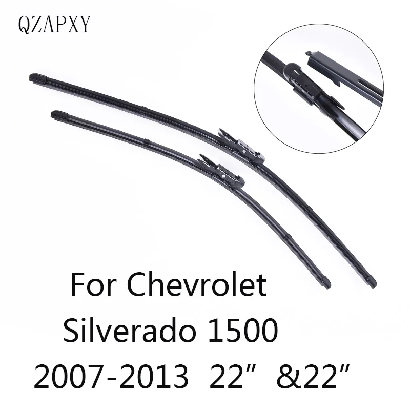 Щетки стеклоочистителя QZAPXY для Chevrolet Silverado 1500 22 и дюйма 2007 2008 2009 2013 автомобильные