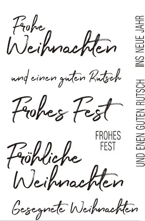 Немецкий прозрачный силиконовый штамп/печать для DIY скрапбукинга/фотоальбома