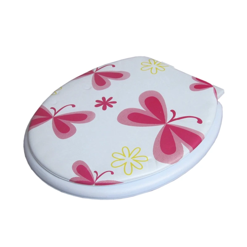 Набор чехлов для унитаза Губка мода 17 &quotсиденье крышка узор мягкое сиденье