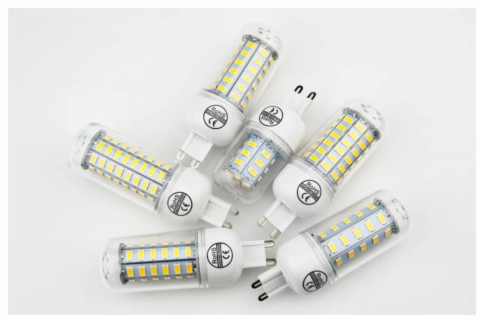 Светодиодный лампы E27 E14 220V SMD 5730 светодиодный светильник G9 24 36 48 56 69 72 светодиодный s кукурузы лампы, люстры для дома светильник ing светодиодный потолочный светильник