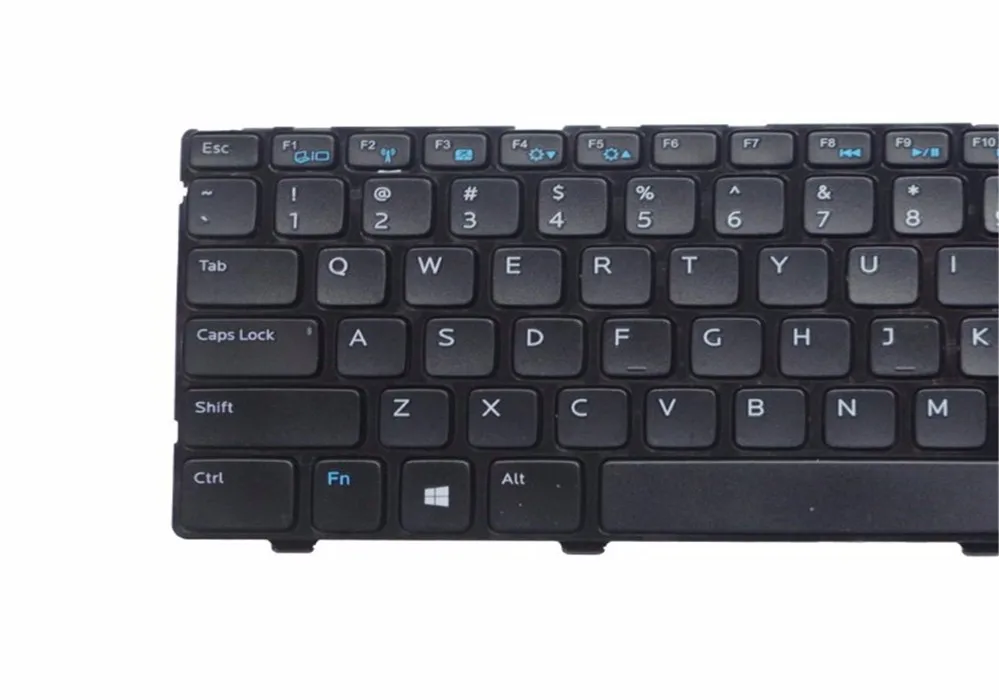 Новая английская клавиатура для ноутбука Dell Inspiron 15 3521 3531 3537 5521 5537 черная США |