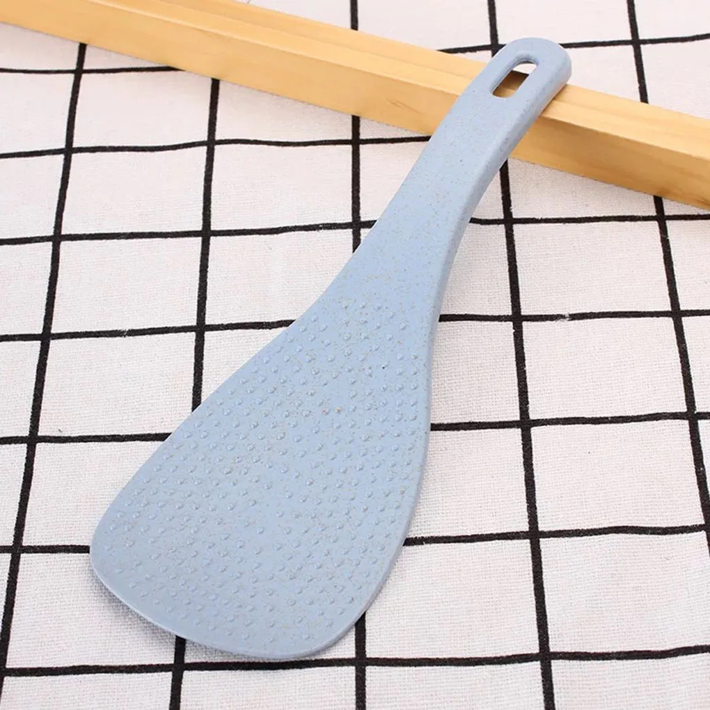 1 шт. простой кухонный ковш не прилипающая ложка для риса еды пшеничная солома