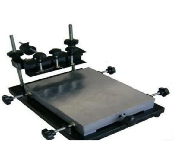 

Manual solder paste printer,PCB SMT stencil printer L size 600*450mm
