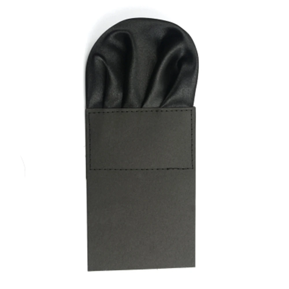 Мужской однотонный обычный предварительно складной карманный квадратный