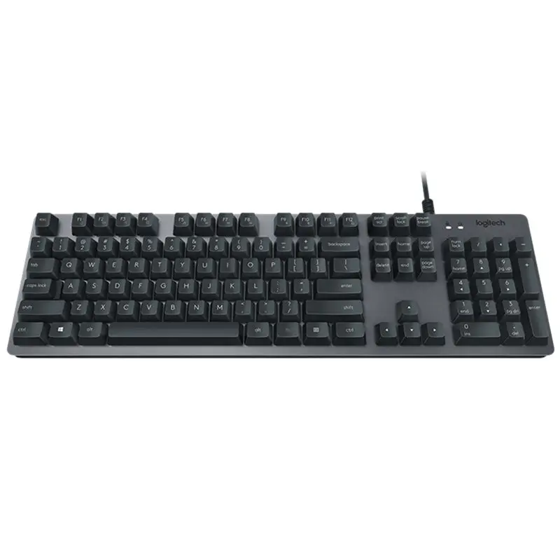 2017 профессиональная игровая алюминиевая механическая клавиатура Logitech K840 с