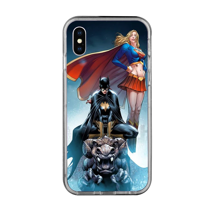 Чехол для телефона Superwoman чехол Apple iPhone 8 8Plus 7 7Plus 6 6S Plus X 5 5S SE 5C 4S Женский с