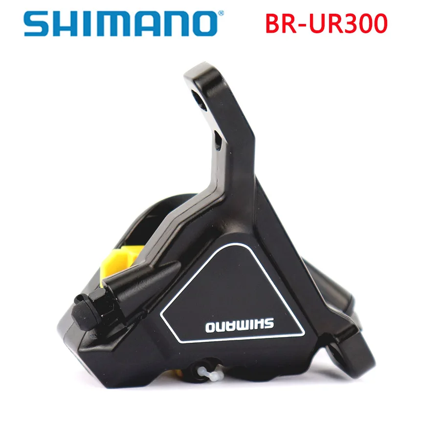 SHIMANO BR UR300 mtb Гидравлический дисковый тормозной суппорт с плоским креплением с B01S полимерные тормозные колодки Аксессуары для велосипеда коробка