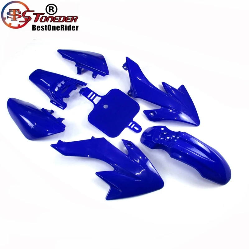 Синий обтекатель Пластиковый для 50cc 125cc 140cc 150cc 160cc CRF50 XR50 SSR Thumpstar Pitsterpro Braaap| |