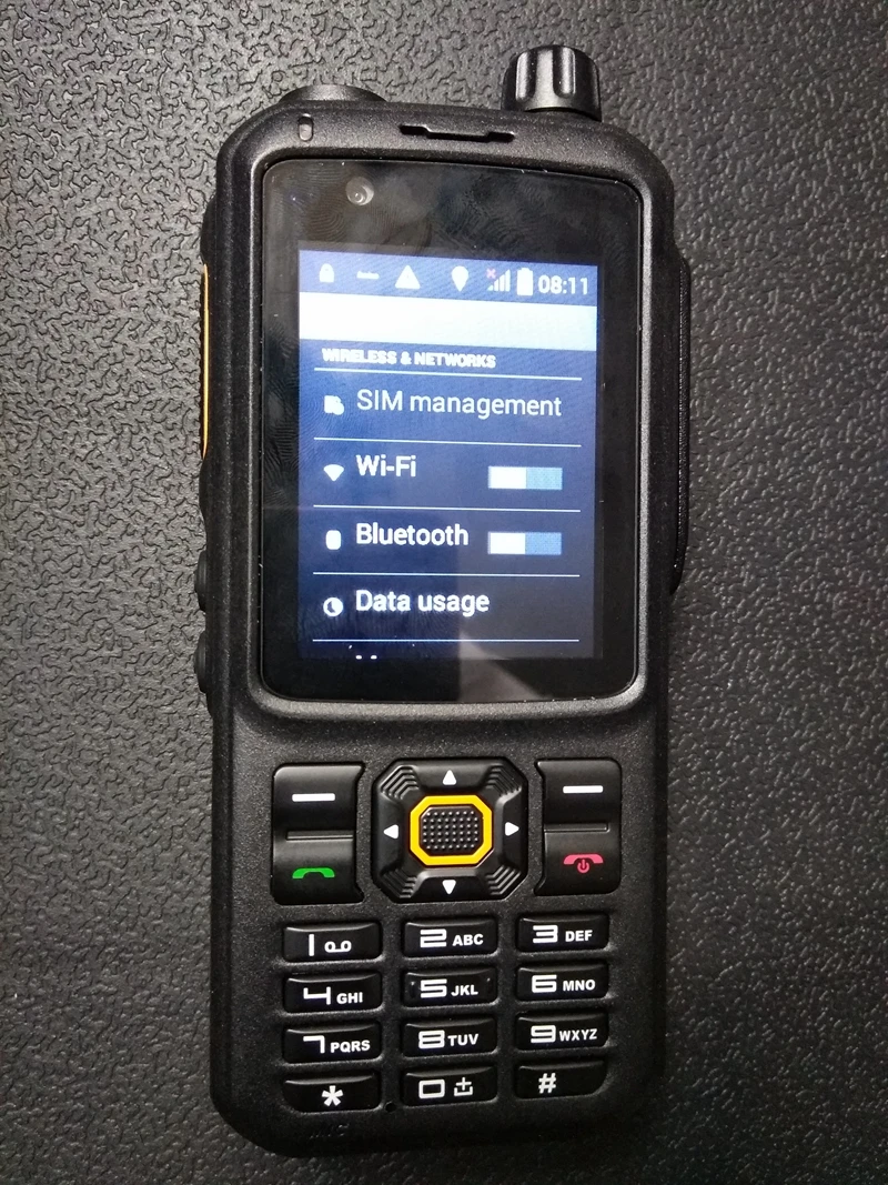 Мобильный телефон WCDMA walkie talkie T298s sim-карта сеть двухстороннее радио wifi gps рация внутренней связи