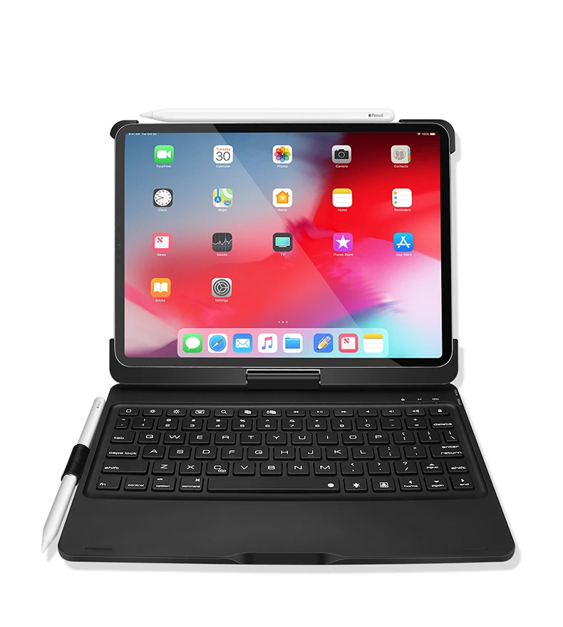 DUX DUCIS флип беспроводной чехол для клавиатуры для iPad Pro 11 Bluetooth клавиатура чехол для планшета для iPad Pro 11 с карандашом