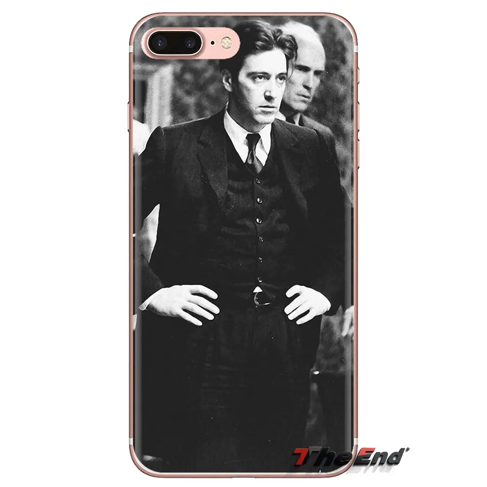 Michael Corleone Mario Puzo Godfather Soft Case Covers For Samsung Galaxy S3 S4 S5 Mini S6 S7 Edge S8 S9 S10 Plus Note 3 4 5 8 9 |