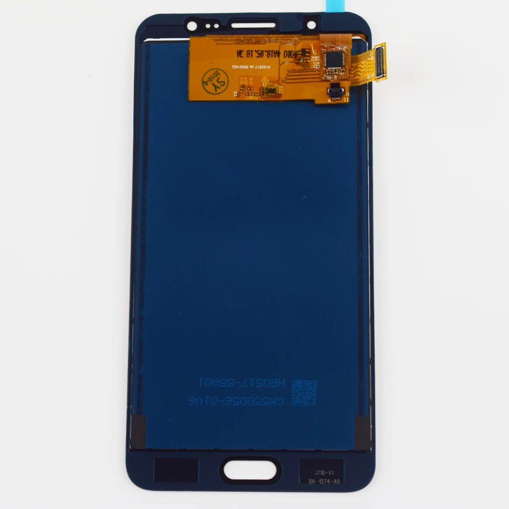Для Samsung Galaxy J7 2016 j710 ЖК дисплей Сенсорный экран TFT может anjust яркость J710F J710M J710H