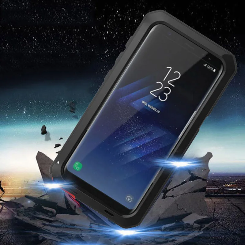 Противоударный Гибридный Прочный противоударный чехол для Samsung Galaxy S8 S9 S10 Plus S10e S7
