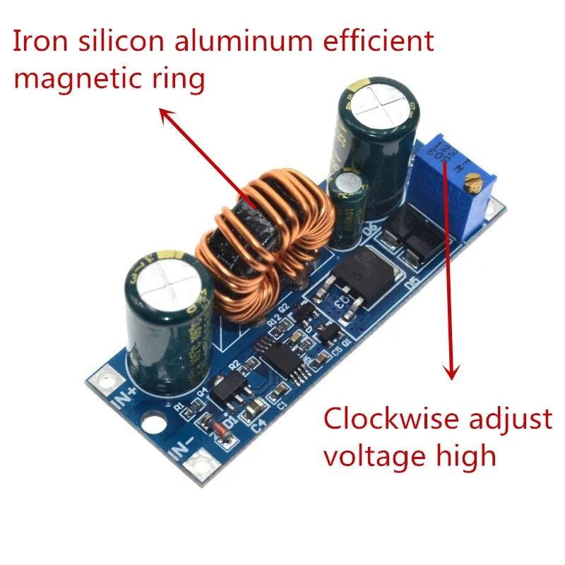 Автоматический понижающий блок питания WAVGAT стабилизатор напряжения 5 30 в до 0