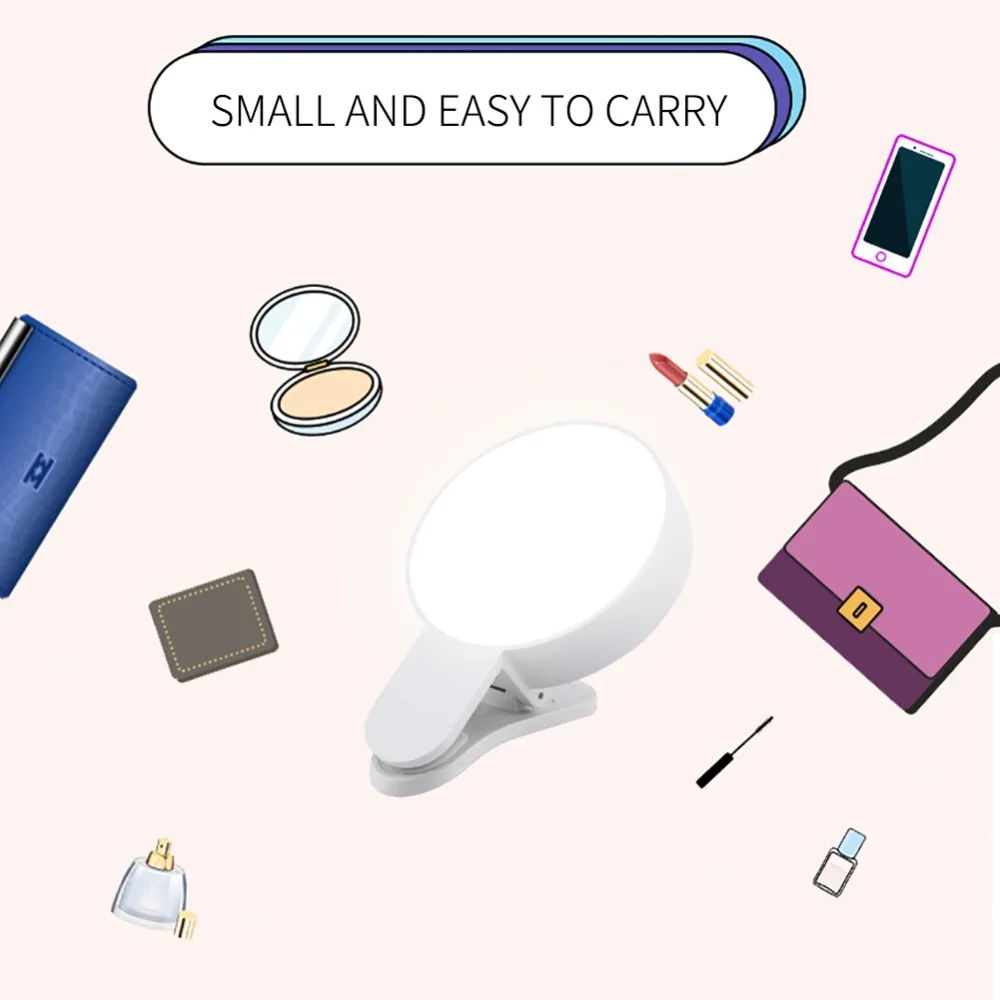 Светодиодная лампа для красивых фотографий кольцевой светильник селфи с