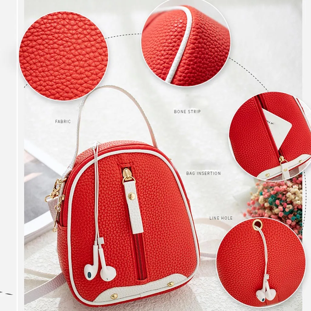 Мини рюкзак Модный женский маленький на плечах сумка с буквами|Женские рюкзаки| |