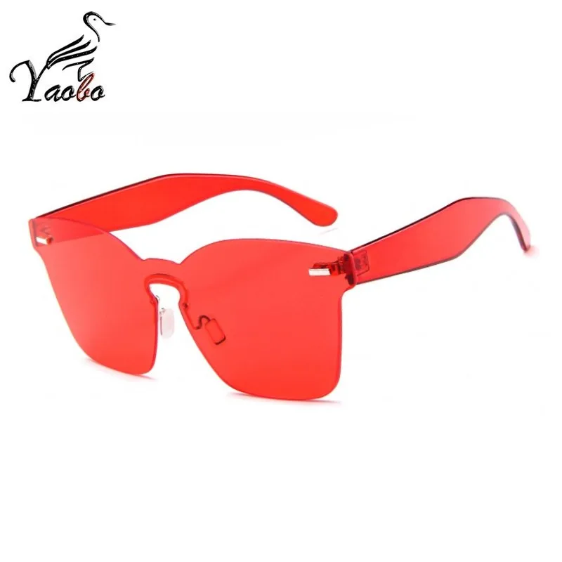 Brand Oversized Square Rimless Sunglasses Women UV400 Flat Sun Glasses Female Vintage gafas de sol mujer 2019 New oculos | Аксессуары