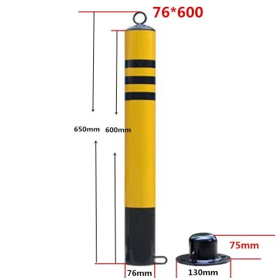 Автомобильный вертикальный замок для столба промежуточный грузовика парковки