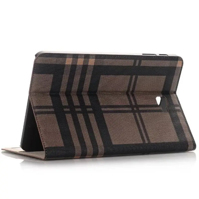 Роскошные Сетке Leather Case For Samsung Galaxy Tab A 10.1 2016 T585 T580 SM Таблетки Стенд Держатель