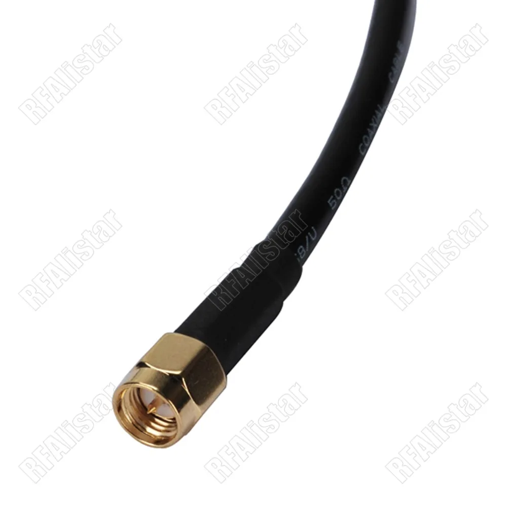 Кабель с разъемом SMA типа папа мама UHF SO239 RG58 низкой потерей беспроводное аудио Wlan