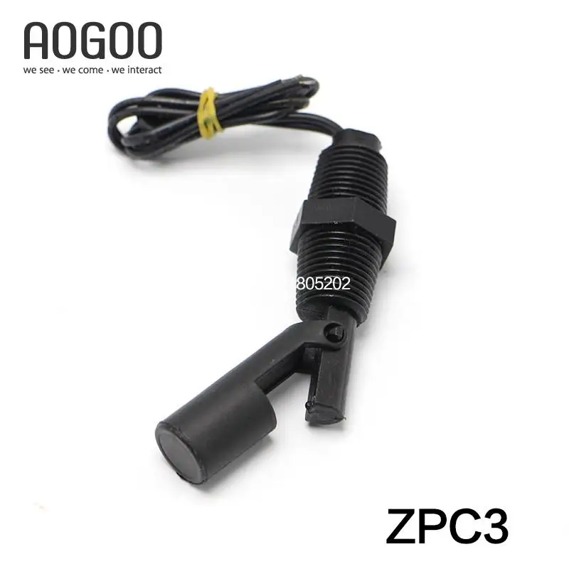 

Горизонтальный Поплавковый выключатель 2 шт./лот ZPC3 100 в PP с нормальным замкнутым боковым креплением, датчик уровня воды, контроллер, датчик ...