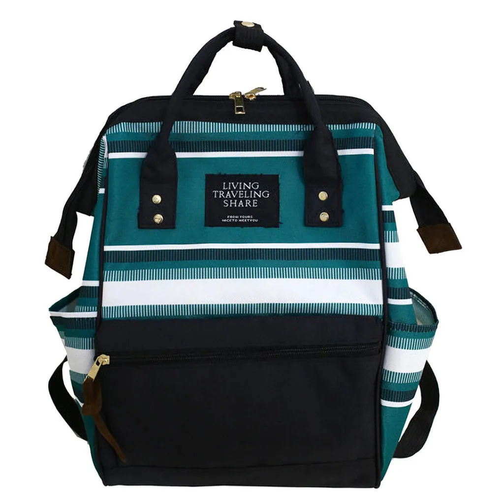 2019 Новый стильный большой емкости Холст студенческая мода клип полоса