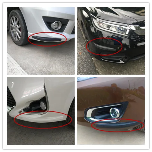 

New Car Styling Rubber Guard Strip Crash Bar Sticker For Skoda Octavia 1 2 3 Roomster Superb 3 Vision E Citigo Rapid Accessories