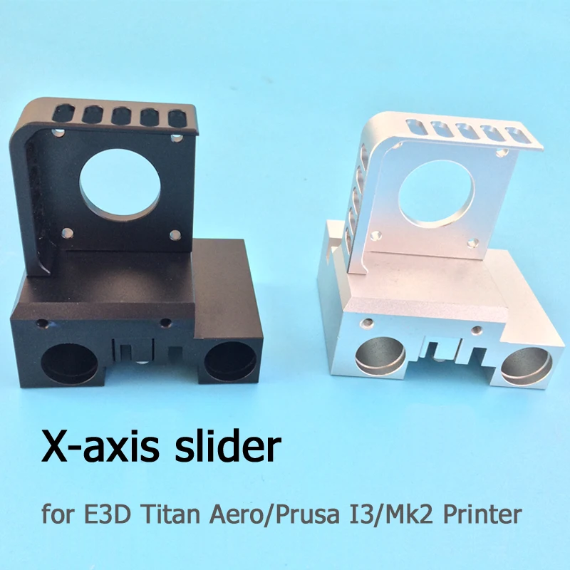 3D принтер E3D X shaft слайдер для Titan Aero крепление двигателя Prusa I3 MK2 экструдер полный