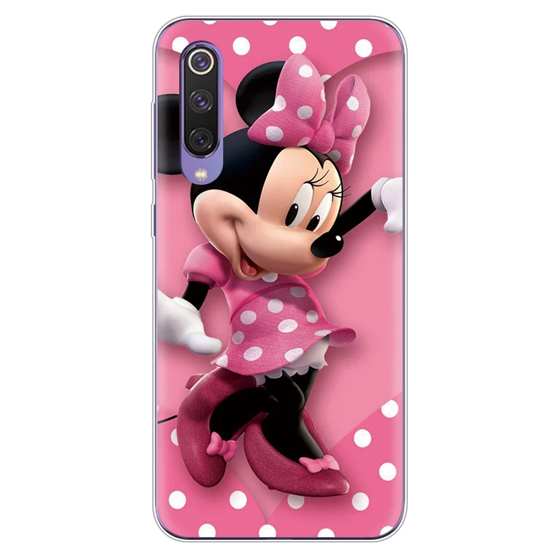 miniggx Мультяшный чехол для телефона s для Coque Xiaomi Mi 9 прозрачный милый подарок для пары Мягкая силиконовая задняя накладка из ТПУ чехол для Xiaomi Mi 9 SE чехол Capa - Цвет: miniggx