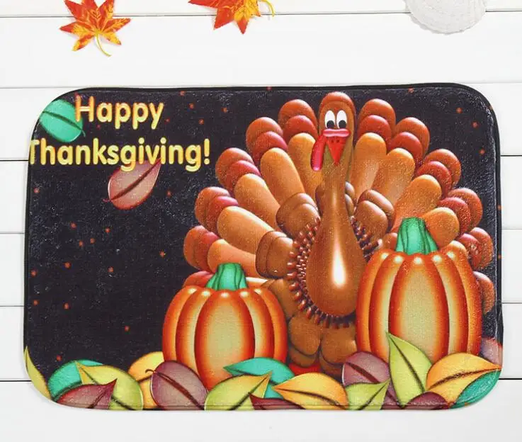 Коврики для ванной Противоскользящие коврики из кораллового флиса 40*60 см водяной