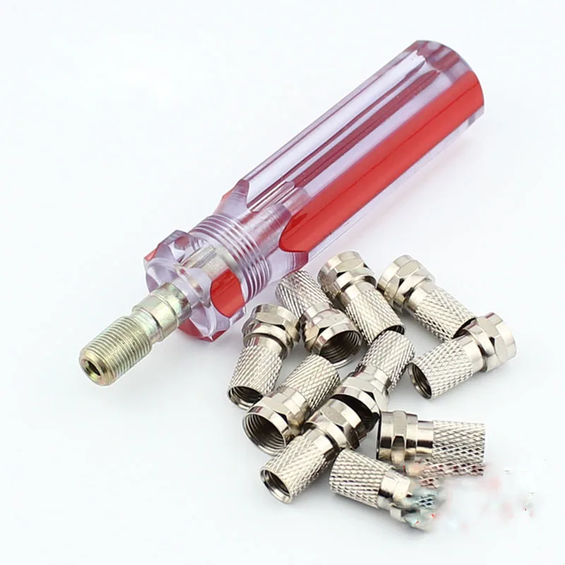 

Cable F head line tools Extrusion type F head power tools 10 inch booster