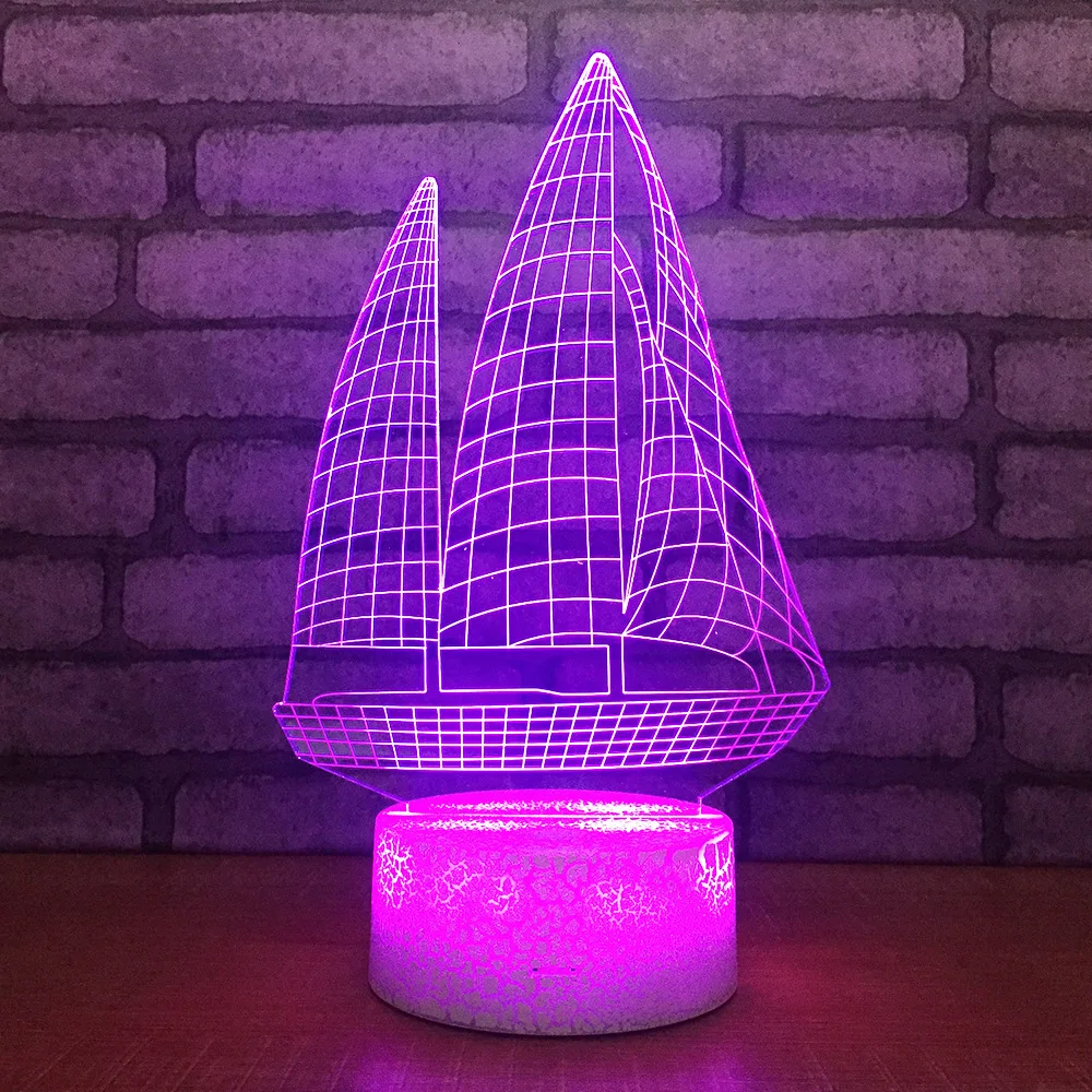 Светильник креативное подключение красочные 3d ночные рождественские украшения