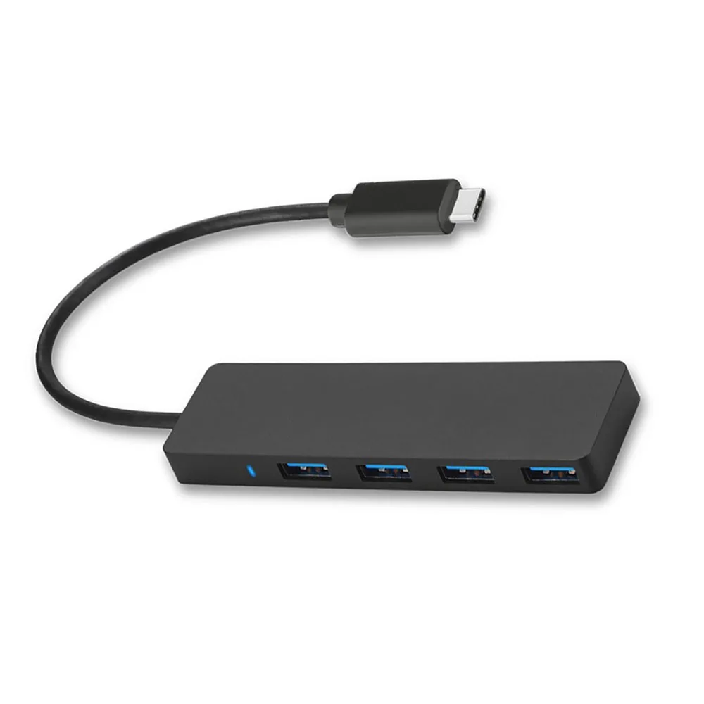 USB 3.0 4-Port Ultra Slim Data Hub For Macbook Mac Pro Mini IMac Surface XPS Notebook PC Flash Drives Mobile HDD |
