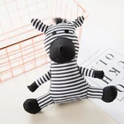 Хлопковая сумка для покупок с зеброй, экологически чистая многоразовая сумка-тоут, Портативная сумка на плечо, хорошие высококачественные сумки с животными