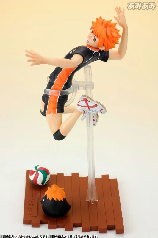 17 см Haikyuu! Hinata Syouyou 1/8 Масштаб фигурки ПВХ brinquedos Коллекция Фигурки игрушки для подарка на Рождество