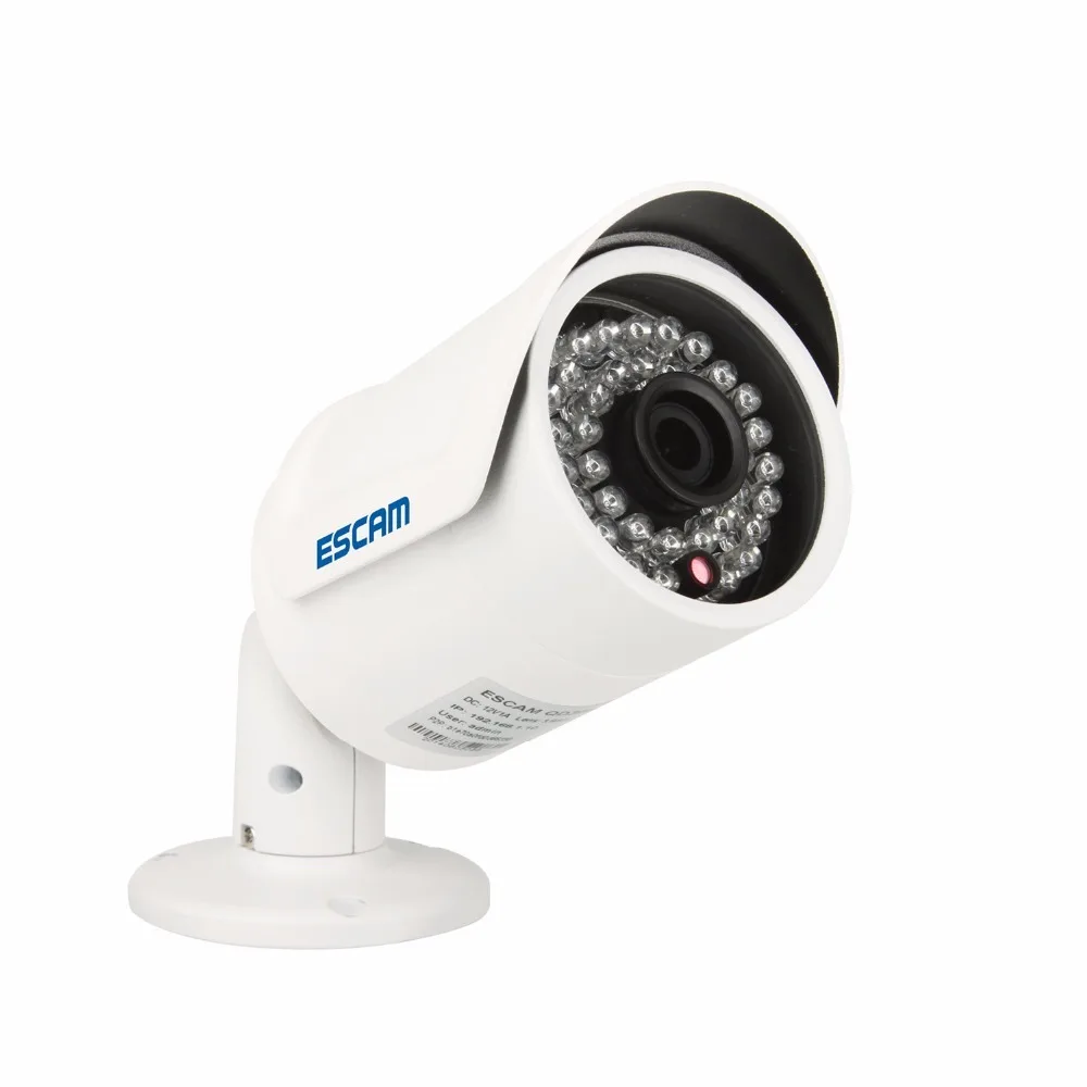 Escam qd320 720 P IP Камера 1.0 Мп ИК Открытый Пуля Камеры Скрытого видеонаблюдения Ночное