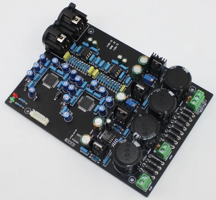 Двойная параллельная плата декодирования breeze audio AK4495SEQ + NE5532 готовая с поддержкой