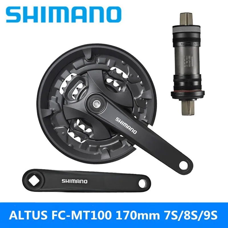 SHIMANO ALTUS FC MT100 Новый горный велосипед 7 S/8 S/9 S Универсальная скоростная Звездочка