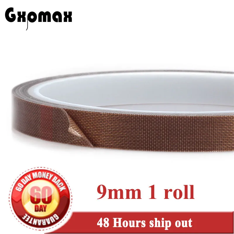 

(9mm*10M*0.13mm) High Temperature Withstand, Electric Insulation PTFE Tape, Hot Sealing, Customize Width Cut Accepatable