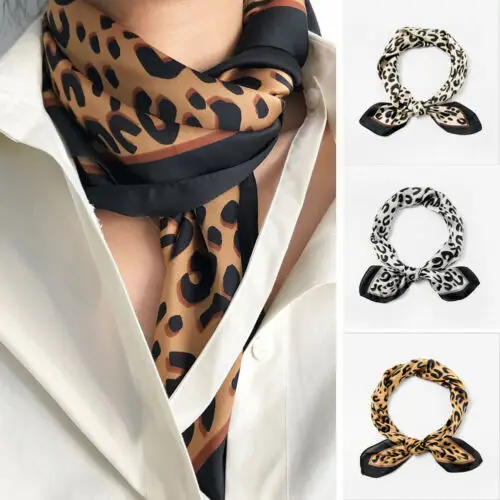

2019 New Arrival Women Lady Fashion Stylish Silk Square Scarf Bandana Neckerchief Head Neck Wrap Scarves