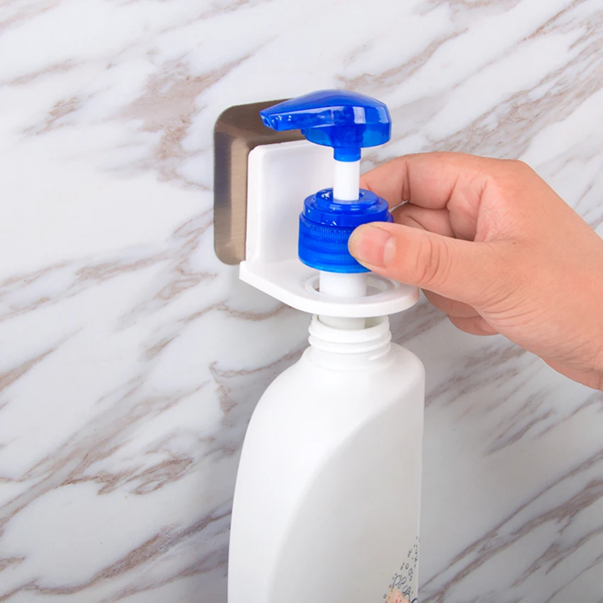 Настенный органайзер для шампуня липкий крючок держатель хранения геля душа