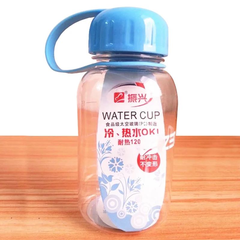 200ml Blue 200 мл/300 мл, 3 ярких цвета, розовый, голубой, зеленый, применимая детская мини-бутылка для воды, Студенческая, для детей и взрослых, портативная багажная бутылка для воды - Цвет: 200ml Blue